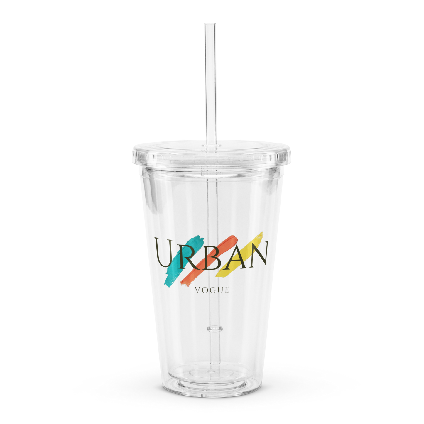 Urban Vogue Clear Tumbler