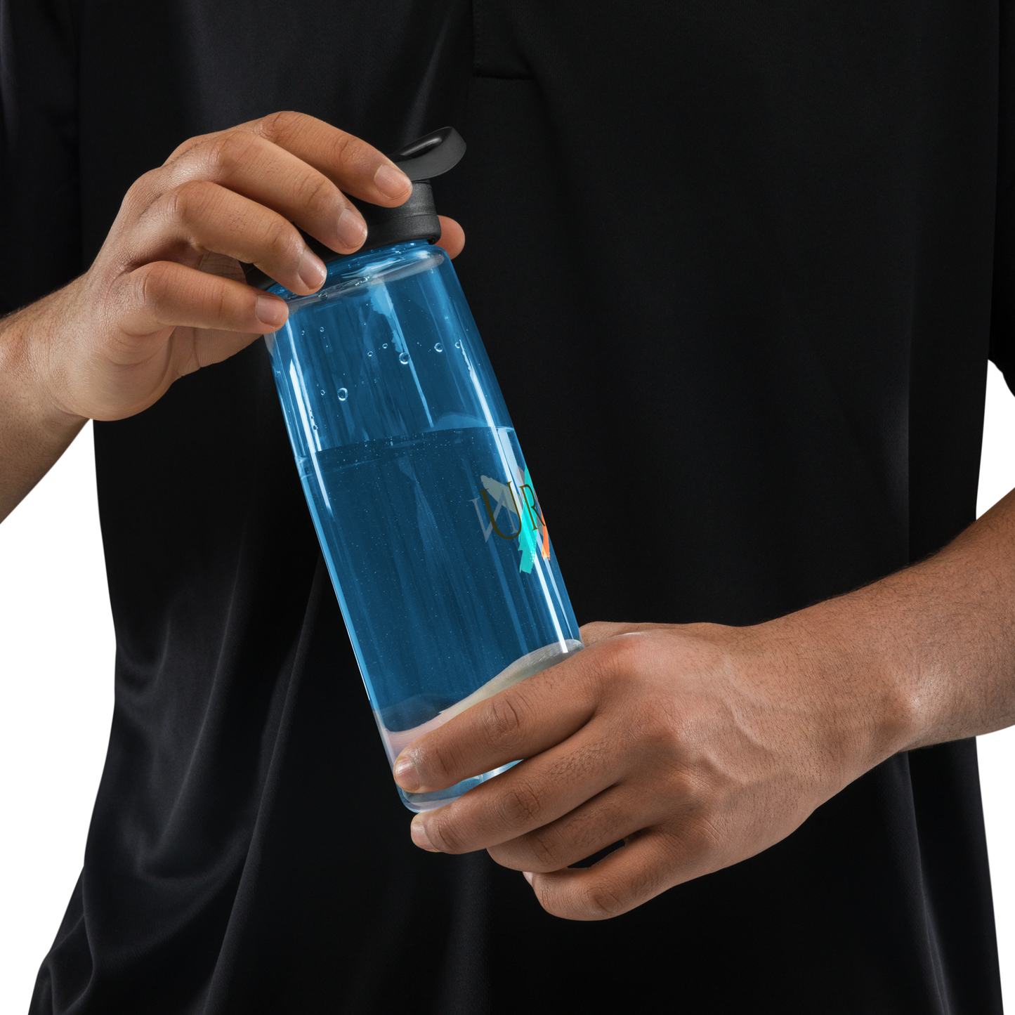 Sports water bottle