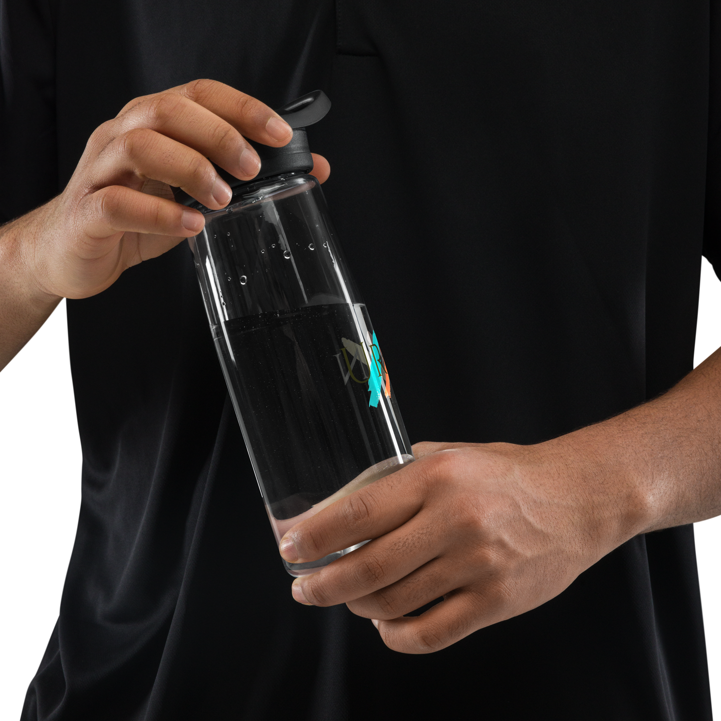Sports water bottle