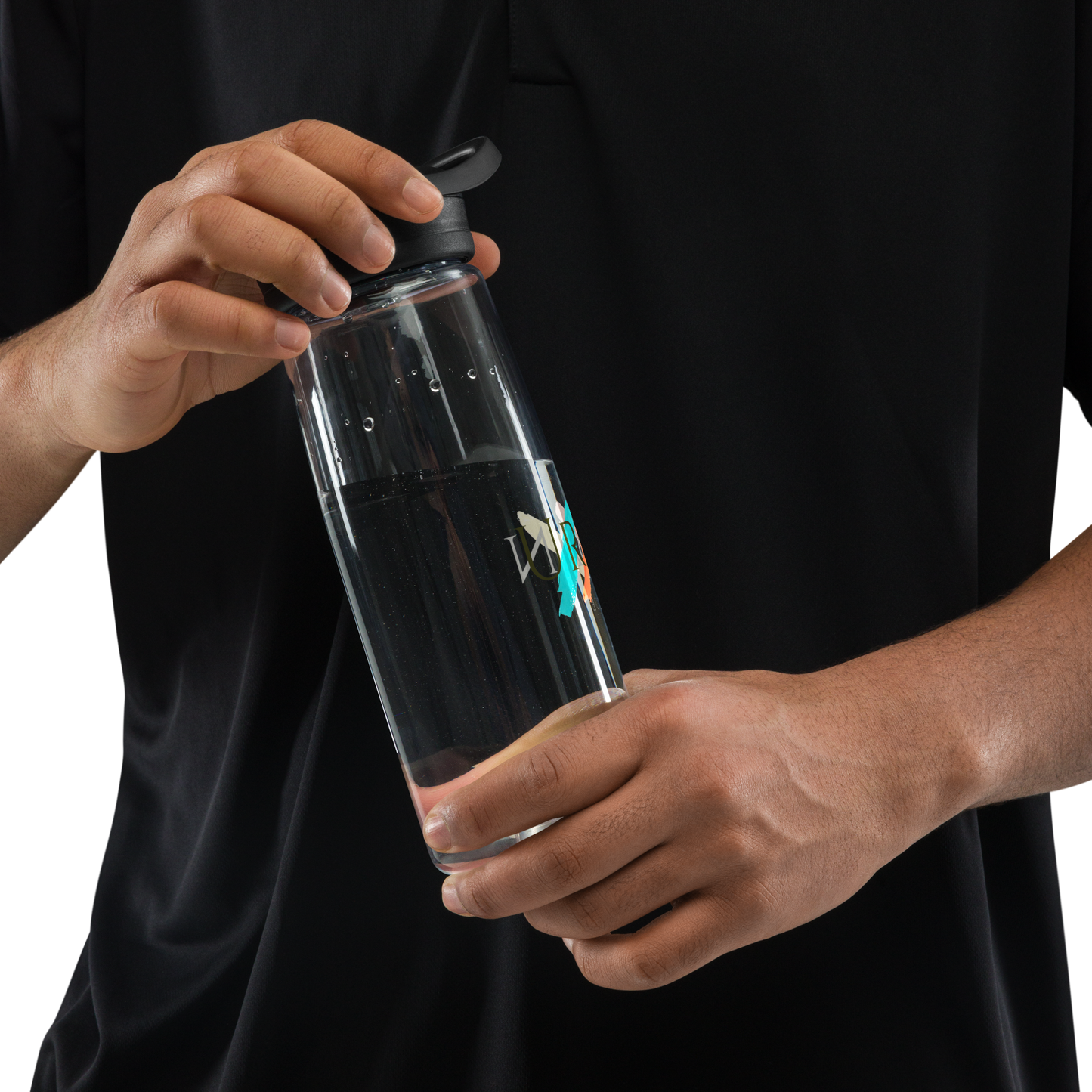 Sports water bottle